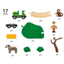 BRIO - Safari Bahn Set