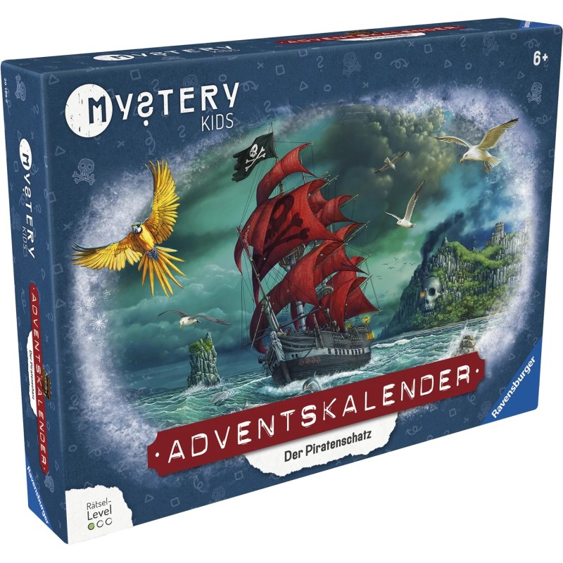 Ravensburger - Mystery kids Adventskalender: Der Piratenschatz Ravensburger - Mystery kids Adventskalender: Der Piratenschatz