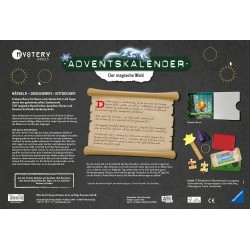 Ravensburger - Mystery Adventskalender RIDDLES: Der magische Wald