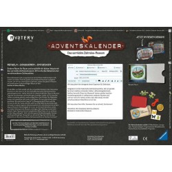 Ravensburger - Mystery Adventskalender PRO: Das verrückte Zeitreisemuseum