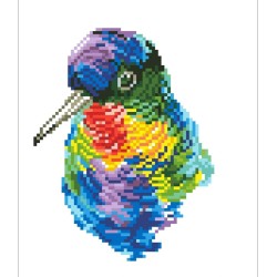 Diamond Dotz - Regenbogen Vogel