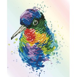 Diamond Dotz - Regenbogen Vogel