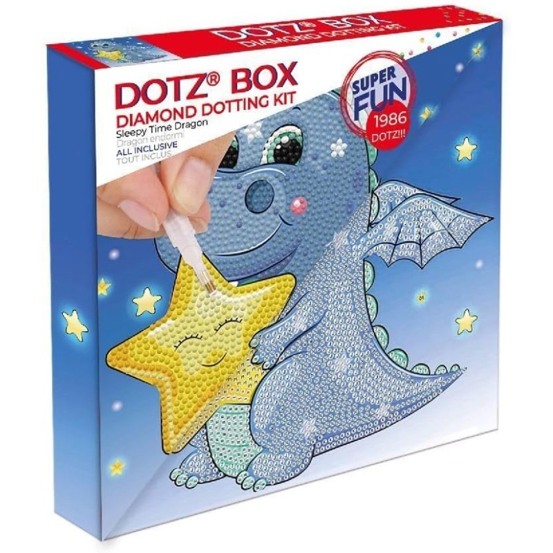 Diamond Dotz (Painting) - Gute Nacht Drache