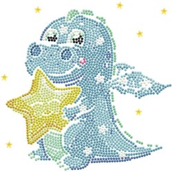 Diamond Dotz (Painting) - Gute Nacht Drache