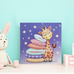Diamond Dotz (Painting) - Gute Nacht Giraffe