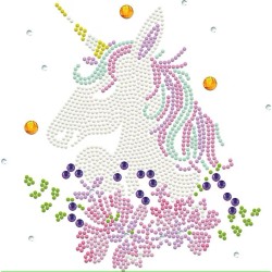 Diamond Dotz (Painting) - Verträumtes Einhorn