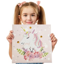 Diamond Dotz (Painting) - Verträumtes Einhorn