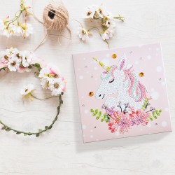 Diamond Dotz (Painting) - Verträumtes Einhorn