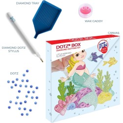 Diamond Dotz (Painting) - Kleine Meerjungfrau