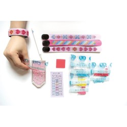 Diamond Dotz (Painting) - Dotzies Armbänder Retro Pink