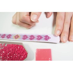 Diamond Dotz (Painting) - Dotzies Armbänder Retro Pink