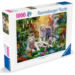 Ravensburger Puzzle - Familie der Weissen Tiger