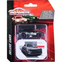 majorette - Deluxe Cars (Audi RS e-tron GT, schwarz) Q01