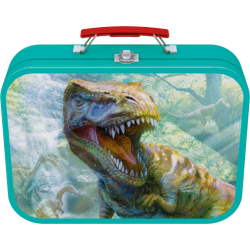 Schmidt - Dinos, Puzzle-Box im Metallkoffer
