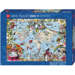 HEYE - Map Art, Quirky World