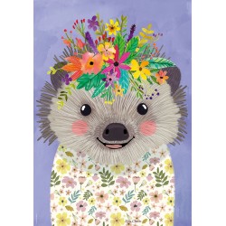 HEYE - Floral Friends, Funny Hedgehog