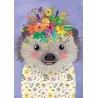 HEYE - Floral Friends, Funny Hedgehog
