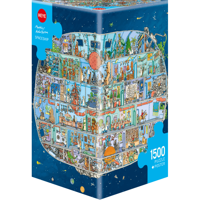 HEYE Puzzle 1500 - Spaceship