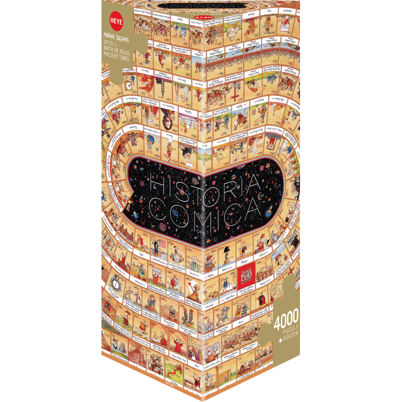 HEYE Puzzle 4000 - Historia Comica 1