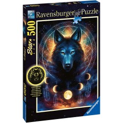 Ravensburger Puzzle - Leuchtender Wolf