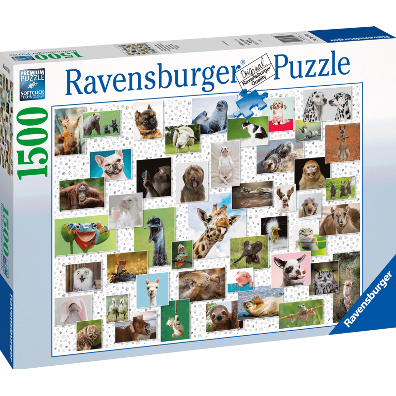 Ravensburger Puzzle - Funny Animals Collage