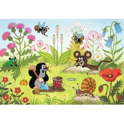 Ravensburger Kinderpuzzle - Der Maulwurf im Garten