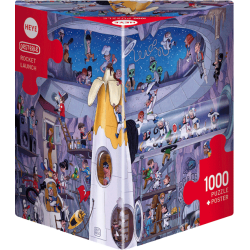 HEYE Puzzle 1000 - Rocket Launch