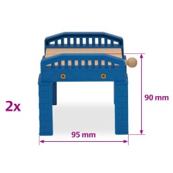 Eichhorn - Brückenpfeiler, 2-tlg.