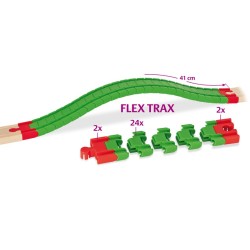 Eichhorn - Flex Trax Gerade, 28-tlg.