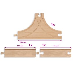 Eichhorn - T- Kreuzung, 3-tlg.
