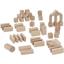 Eichhorn - Natur Holzbausteine (50-tlg.)