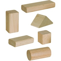 Eichhorn - Natur Holzbausteine (50-tlg.)