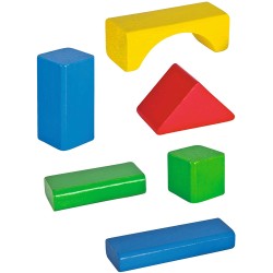 Eichhorn - Bunte Holzbausteine (100-tlg.)