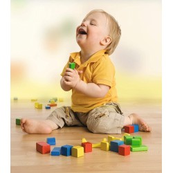 Eichhorn - Bunte Holzbausteine (100-tlg.)