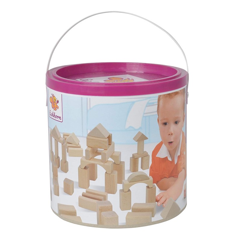 Eichhorn - Natur Holzbausteine (100-tlg.)