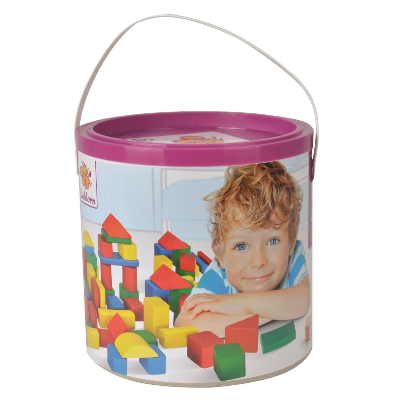 Eichhorn - Bunte Holzbausteine (100-tlg.)