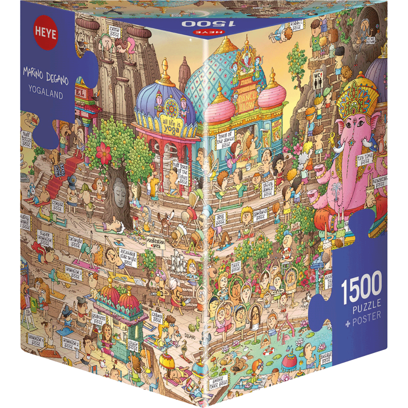 HEYE Puzzle 1500 - Yogaland